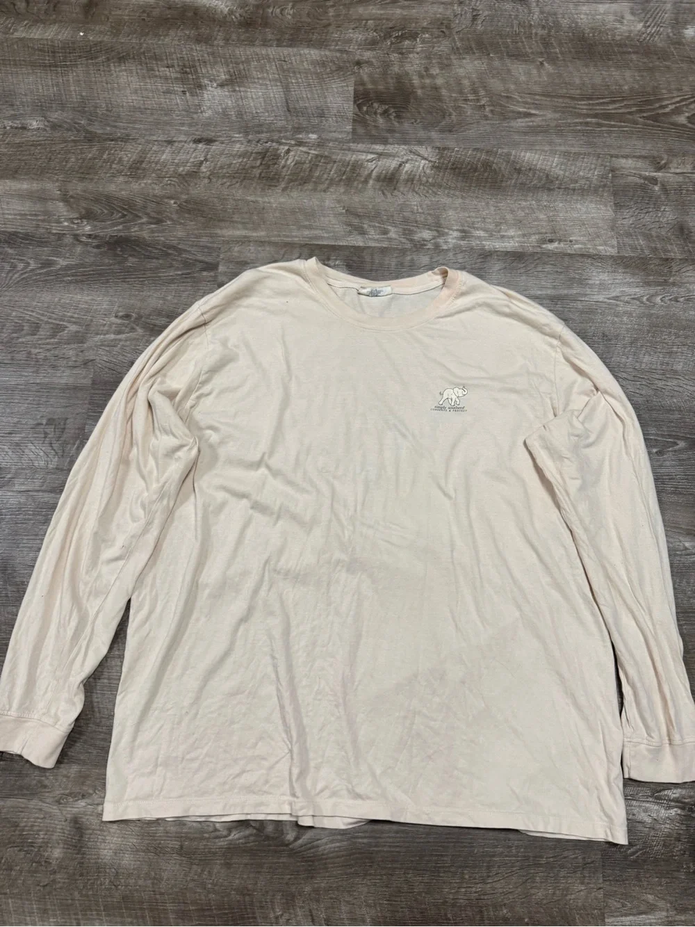 Simply Southern Conserve + Protect Elephant Long Sleeve Size XXL